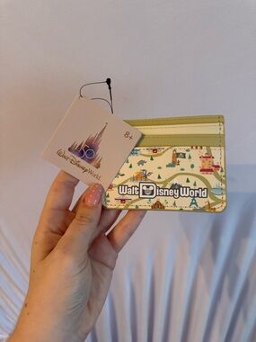 Loungefly Disney World 50th Anniversary Cardholder WDW